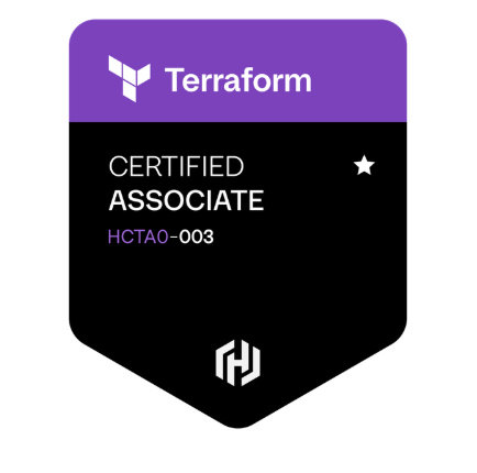 HashiCorp Terraform Associate Badge